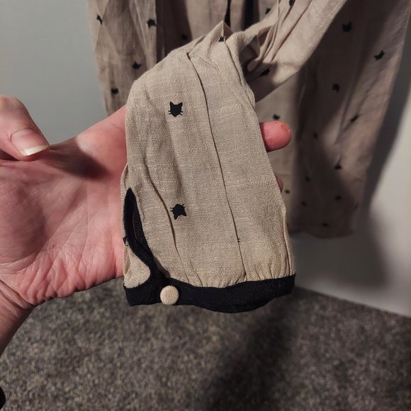 NEW Cat Lady Keyhole Shirt - Picture 10 of 16